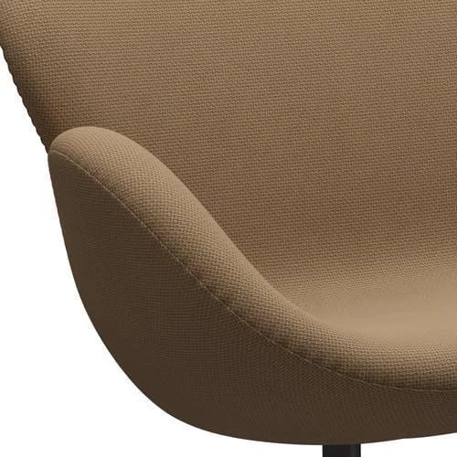 Fritz Hansen Swan™ Sofa 2 Seater, Warm Graphite/Diablo Gold Sand