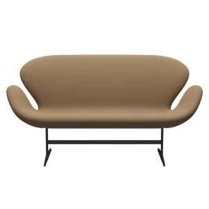 Fritz Hansen Swan™ Sofa 2 Seater, Warm Graphite/Diablo Gold Sand