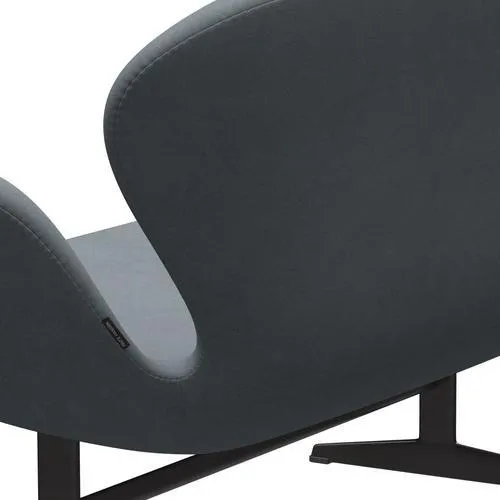 Fritz Hansen Swan™ Sofa 2 Seater, Warm Graphite/Divina Light Grey