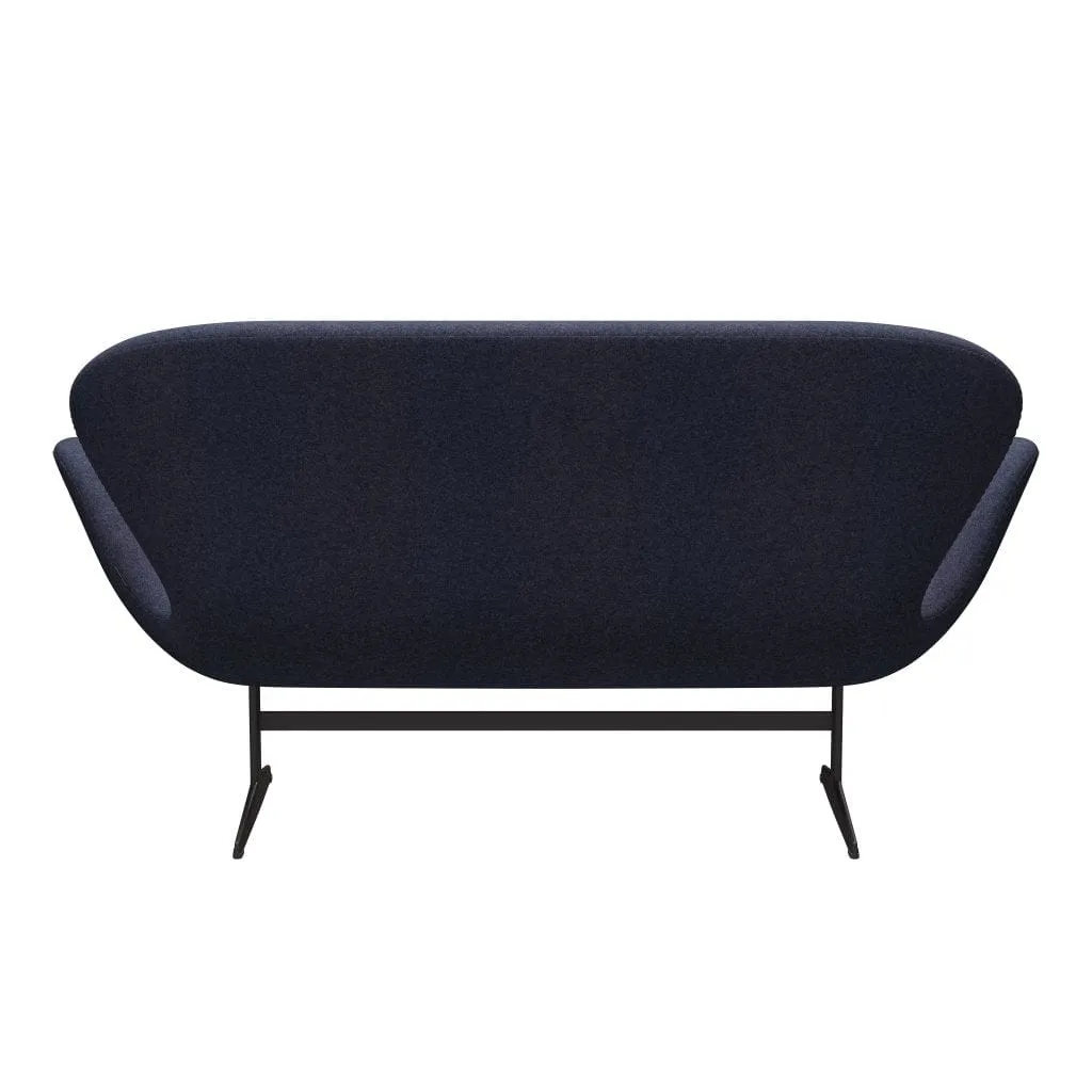 Fritz Hansen Swan™ Sofa 2 Seater, Warm Graphite/Divina Md Cool Grey