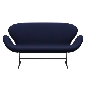 Fritz Hansen Swan™ Sofa 2 Seater, Warm Graphite/Divina Md Midnight Blue