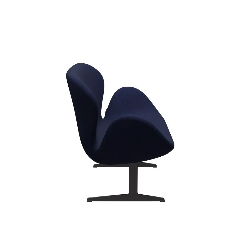 Fritz Hansen Swan™ Sofa 2 Seater, Warm Graphite/Divina Md Midnight Blue