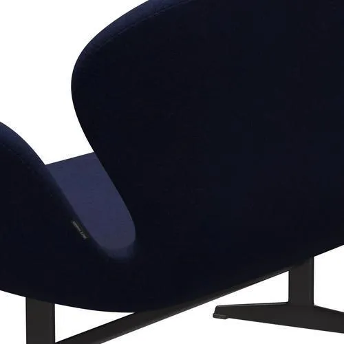 Fritz Hansen Swan™ Sofa 2 Seater, Warm Graphite/Divina Md Midnight Blue