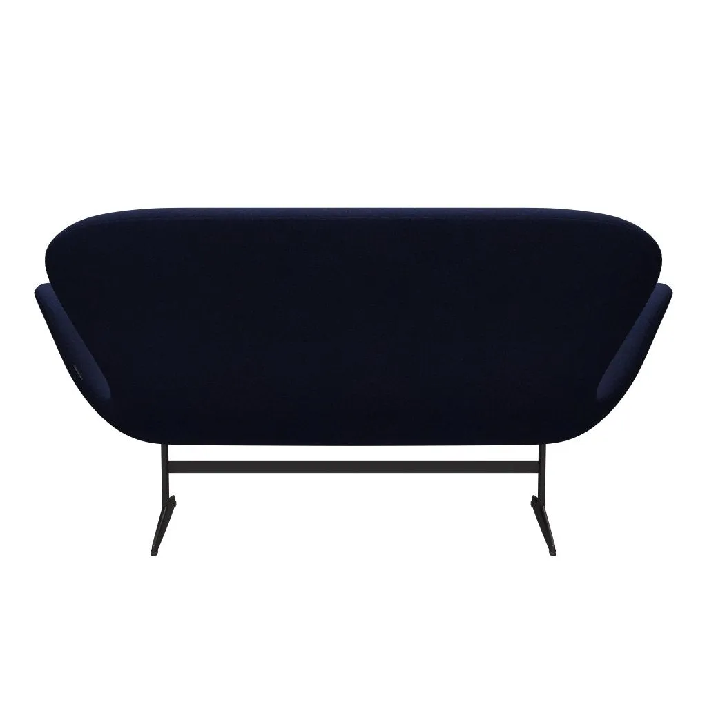 Fritz Hansen Swan™ Sofa 2 Seater, Warm Graphite/Divina Md Midnight Blue