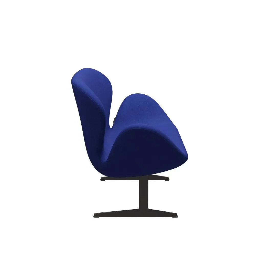 Fritz Hansen Swan™ Sofa 2 Seater, Warm Graphite/Divina Melange Blue
