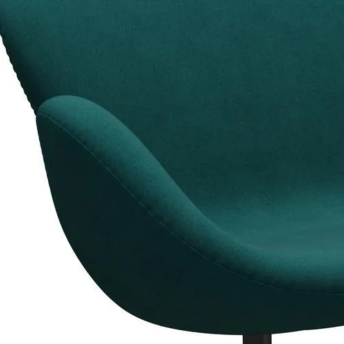 Fritz Hansen Swan™ Sofa 2 Seater, Warm Graphite/Divina Melange Coral Green