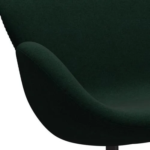 Fritz Hansen Swan™ Sofa 2 Seater, Warm Graphite/Divina Melange Dark Green