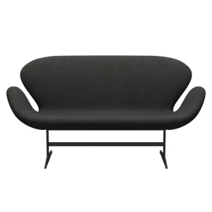 Fritz Hansen Swan™ Sofa 2 Seater, Warm Graphite/Divina Melange Grey