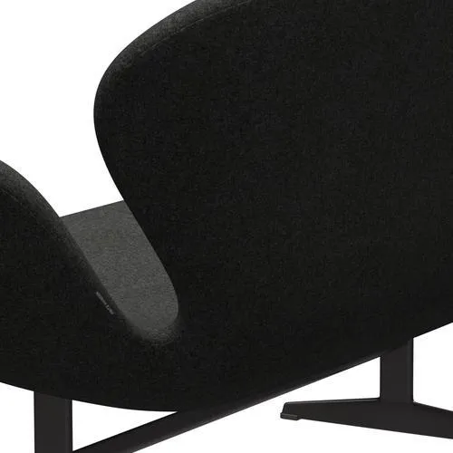 Fritz Hansen Swan™ Sofa 2 Seater, Warm Graphite/Divina Melange Grey