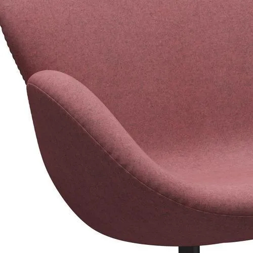 Fritz Hansen Swan™ Sofa 2 Seater, Warm Graphite/Divina Melange Pink