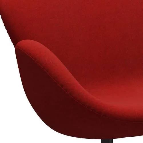 Fritz Hansen Swan™ Sofa 2 Seater, Warm Graphite/Divina Melange Red