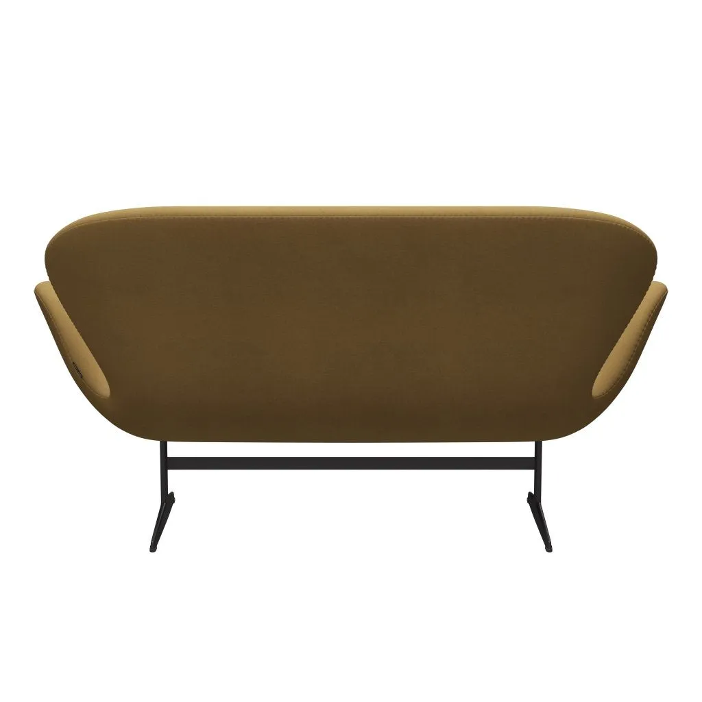 Fritz Hansen Swan™ Sofa 2 Seater, Warm Graphite/Divina Sand Bright