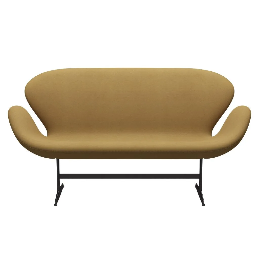 Fritz Hansen Swan™ Sofa 2 Seater, Warm Graphite/Divina Sand Bright