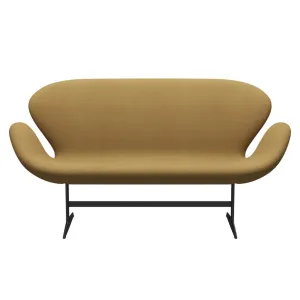 Fritz Hansen Swan™ Sofa 2 Seater, Warm Graphite/Divina Sand Bright
