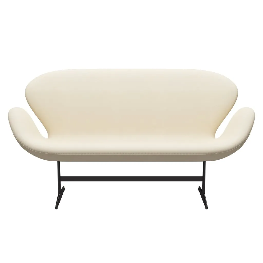 Fritz Hansen Swan™ Sofa 2 Seater, Warm Graphite/Divina White