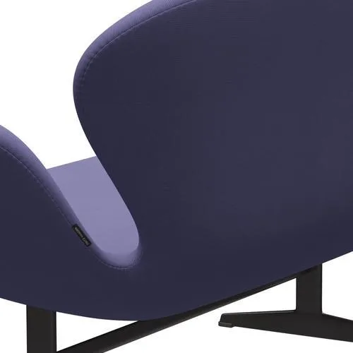 Fritz Hansen Swan™ Sofa 2 Seater, Warm Graphite/Fame Blue Violet