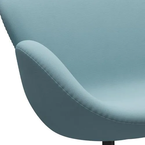 Fritz Hansen Swan™ Sofa 2 Seater, Warm Graphite/Fame Turquoise Light