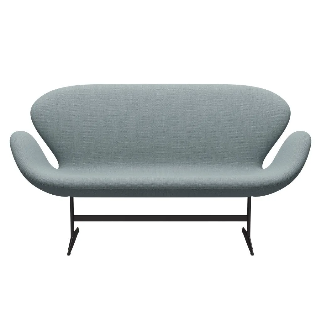 Fritz Hansen Swan™ Sofa 2 Seater, Warm Graphite/Fiord Green/Blue/Stone