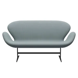Fritz Hansen Swan™ Sofa 2 Seater, Warm Graphite/Fiord Green/Blue/Stone