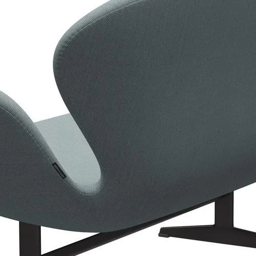 Fritz Hansen Swan™ Sofa 2 Seater, Warm Graphite/Fiord Green/Blue/Stone