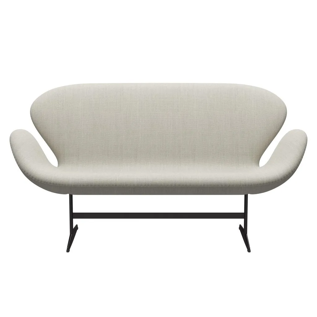 Fritz Hansen Swan™ Sofa 2 Seater, Warm Graphite/Fiord Grey