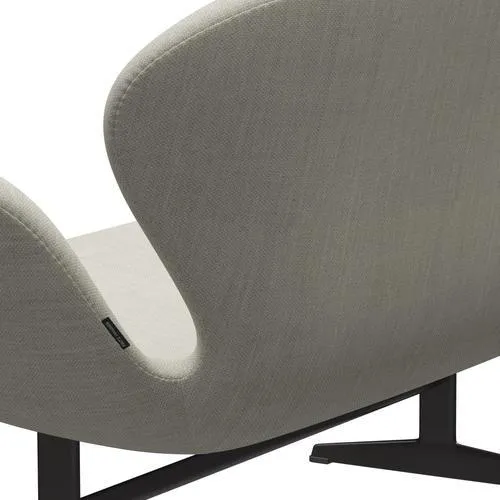 Fritz Hansen Swan™ Sofa 2 Seater, Warm Graphite/Fiord Grey