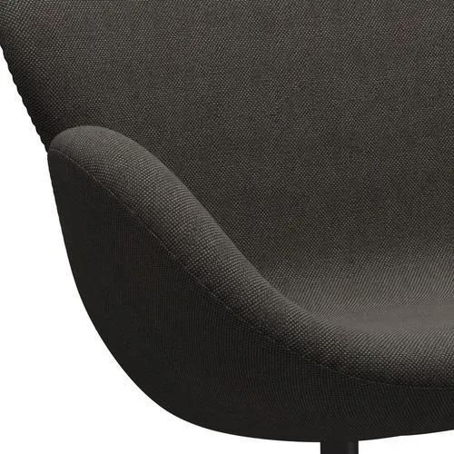 Fritz Hansen Swan™ Sofa 2 Seater, Warm Graphite/Hallingdal Charcoal Light