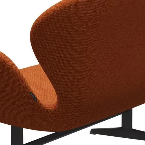 Fritz Hansen Swan™ Sofa 2 Seater, Warm Graphite/Hallingdal Red/Curry