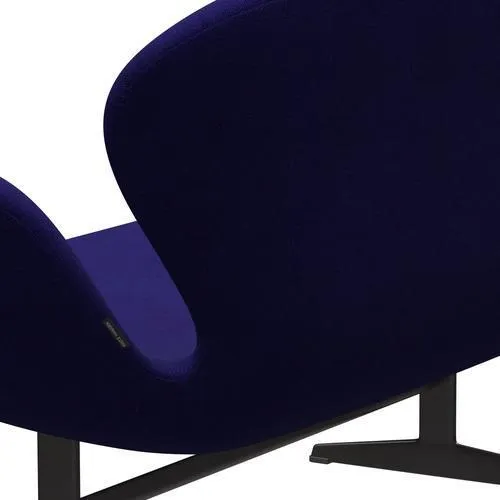 Fritz Hansen Swan™ Sofa 2 Seater, Warm Graphite/Hallingdal Violet Dark