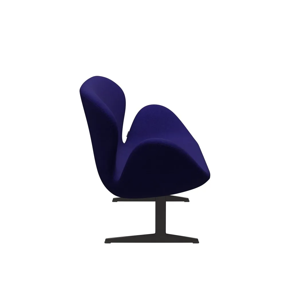 Fritz Hansen Swan™ Sofa 2 Seater, Warm Graphite/Hallingdal Violet Dark