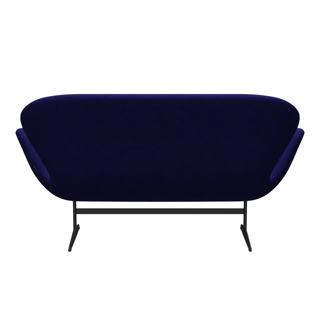 Fritz Hansen Swan™ Sofa 2 Seater, Warm Graphite/Hallingdal Violet Dark