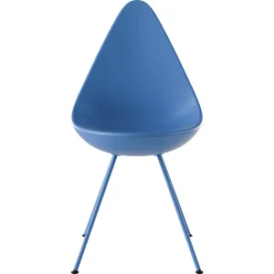Fritz Hansen The Drop™ Chair Plastic Monochrome, If In Doubt Blue