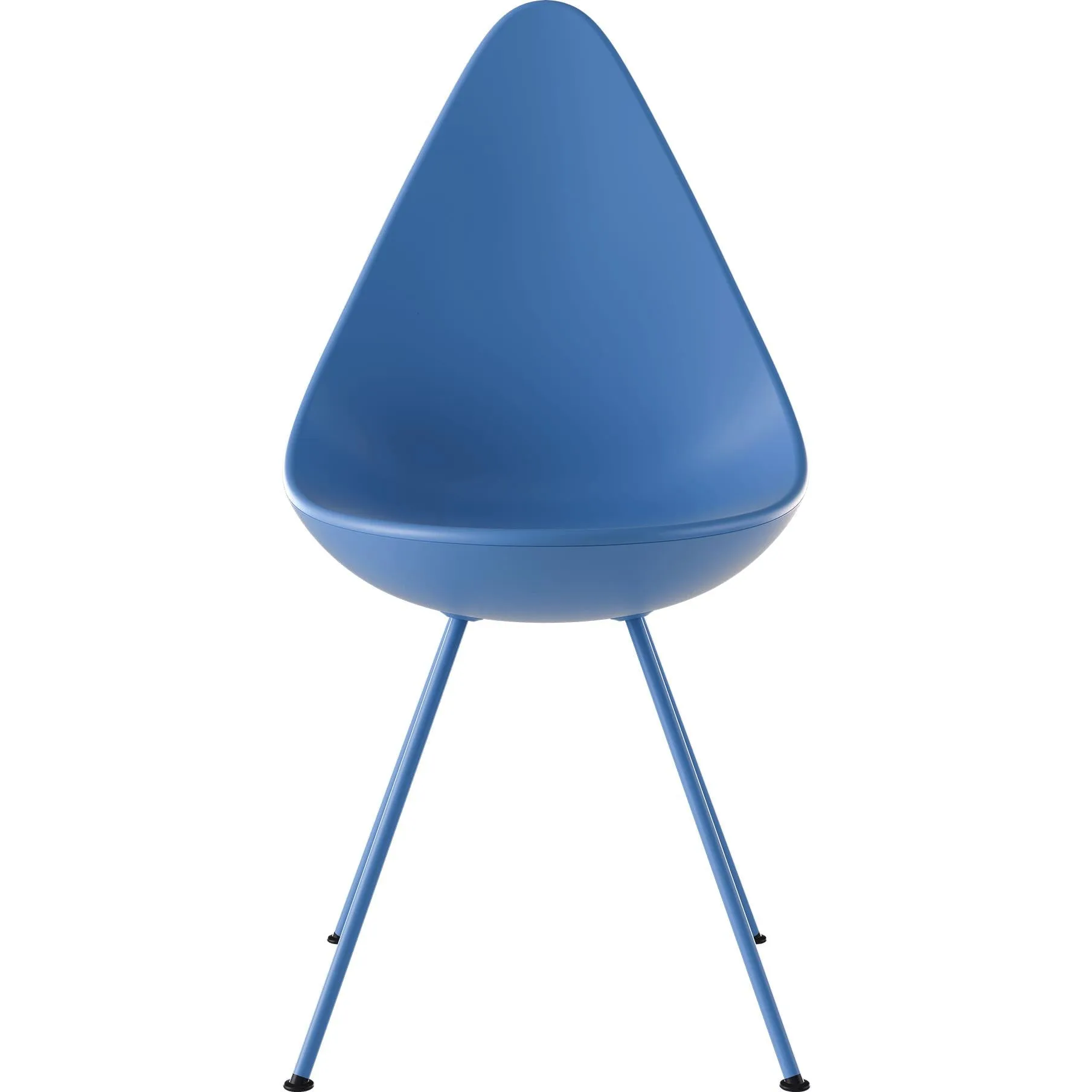Fritz Hansen The Drop™ Chair Plastic Monochrome, If In Doubt Blue