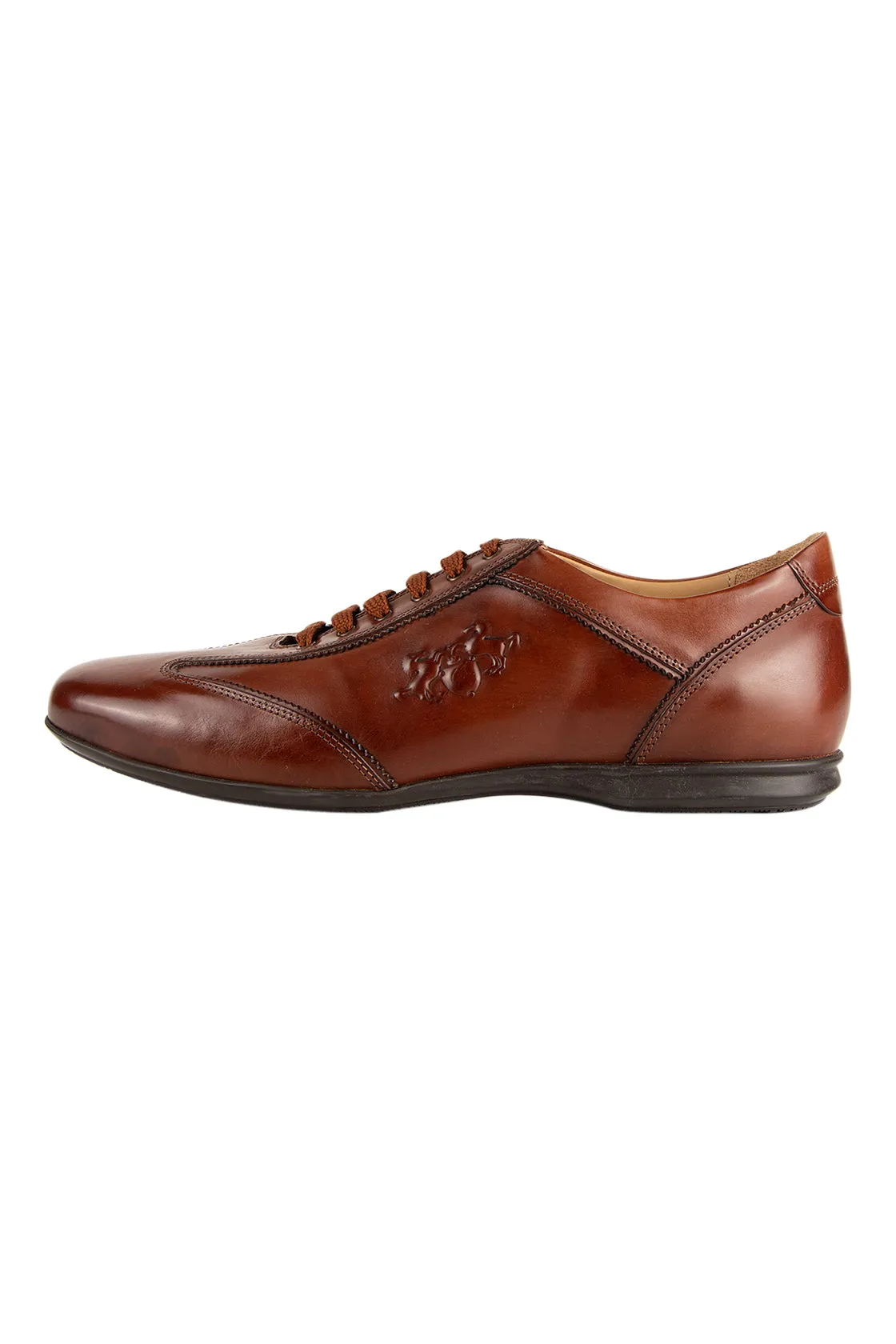 Galizio Torresi Lace Up Casual Shoe Brown