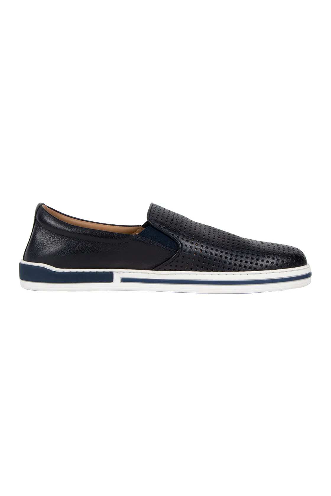 Galizio Torresi Leather Loafer Denim
