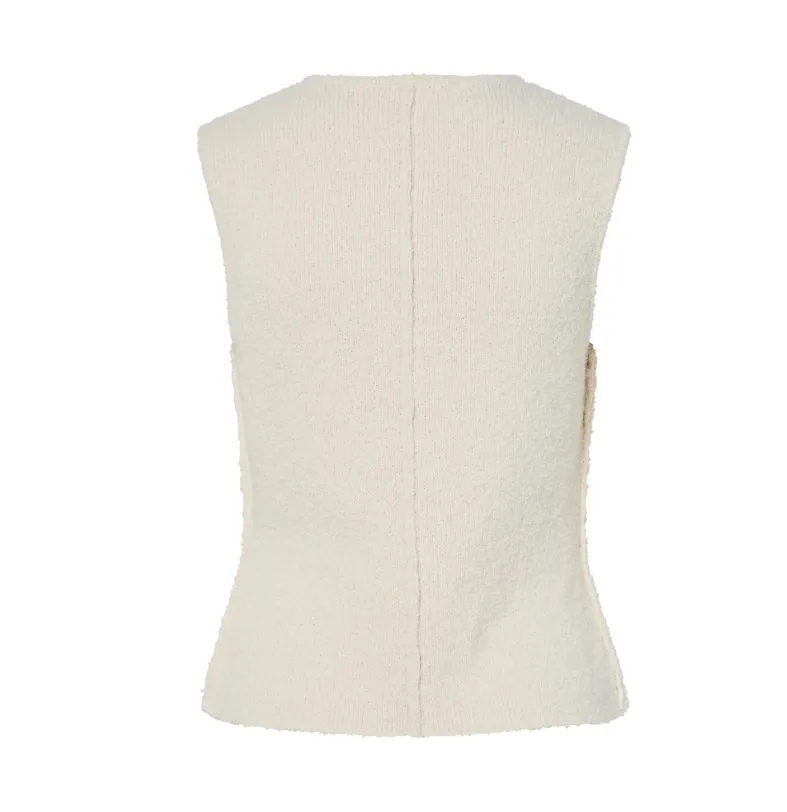 GALLY KNIT VEST - YAS