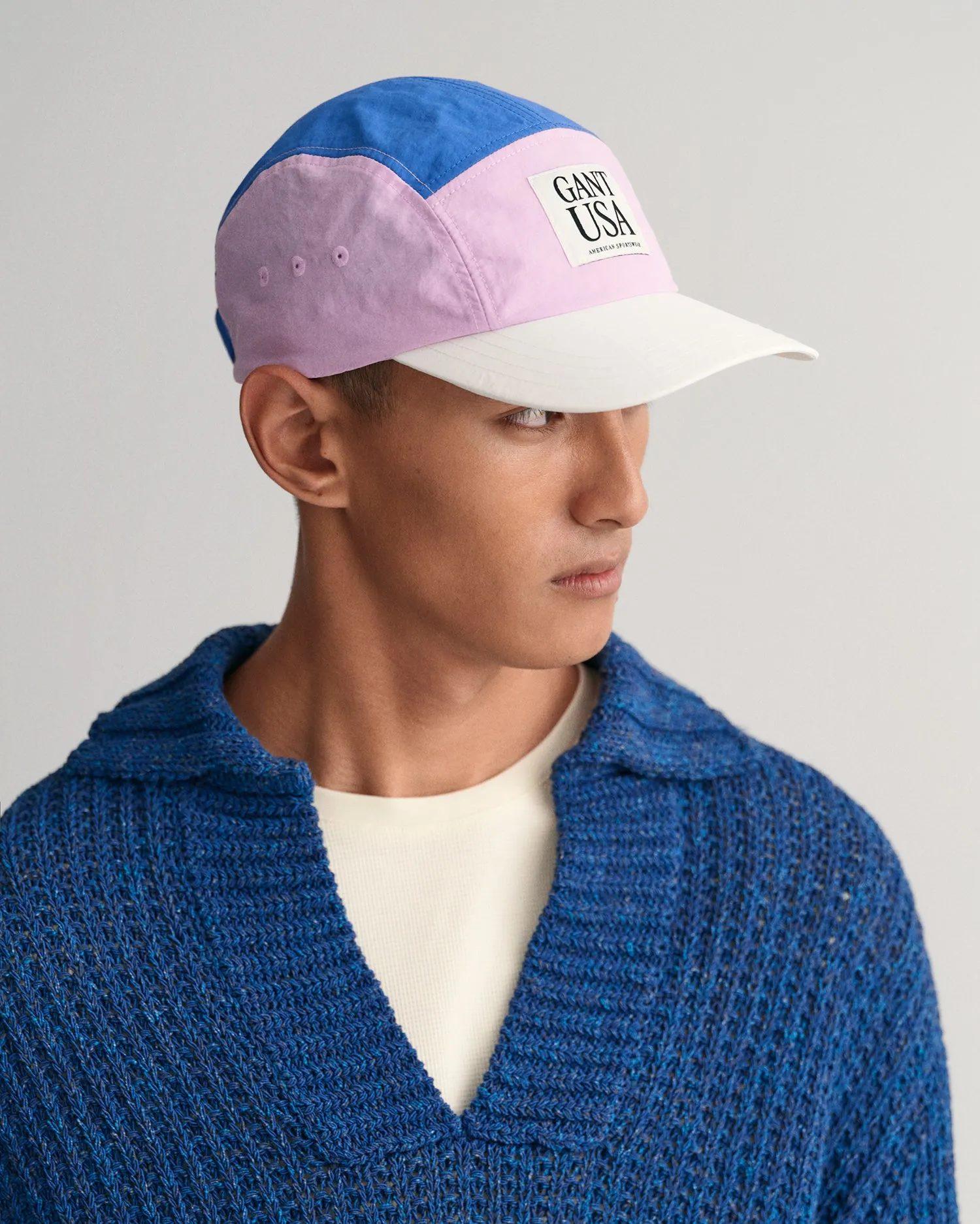 Gant USA Contrast High Camp Cap Lapis Blue