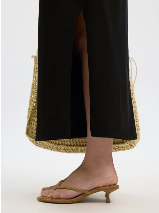 HALLEY SHOULDERPAD ANKLEDRESS - SELECTED