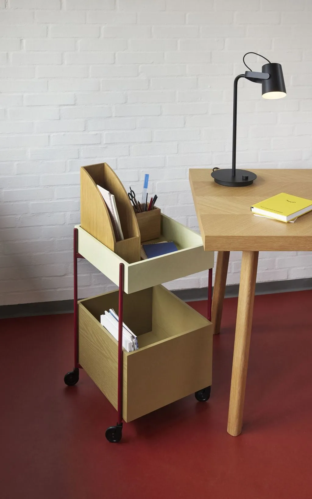 Hübsch Fresh Trolley, Multicolour