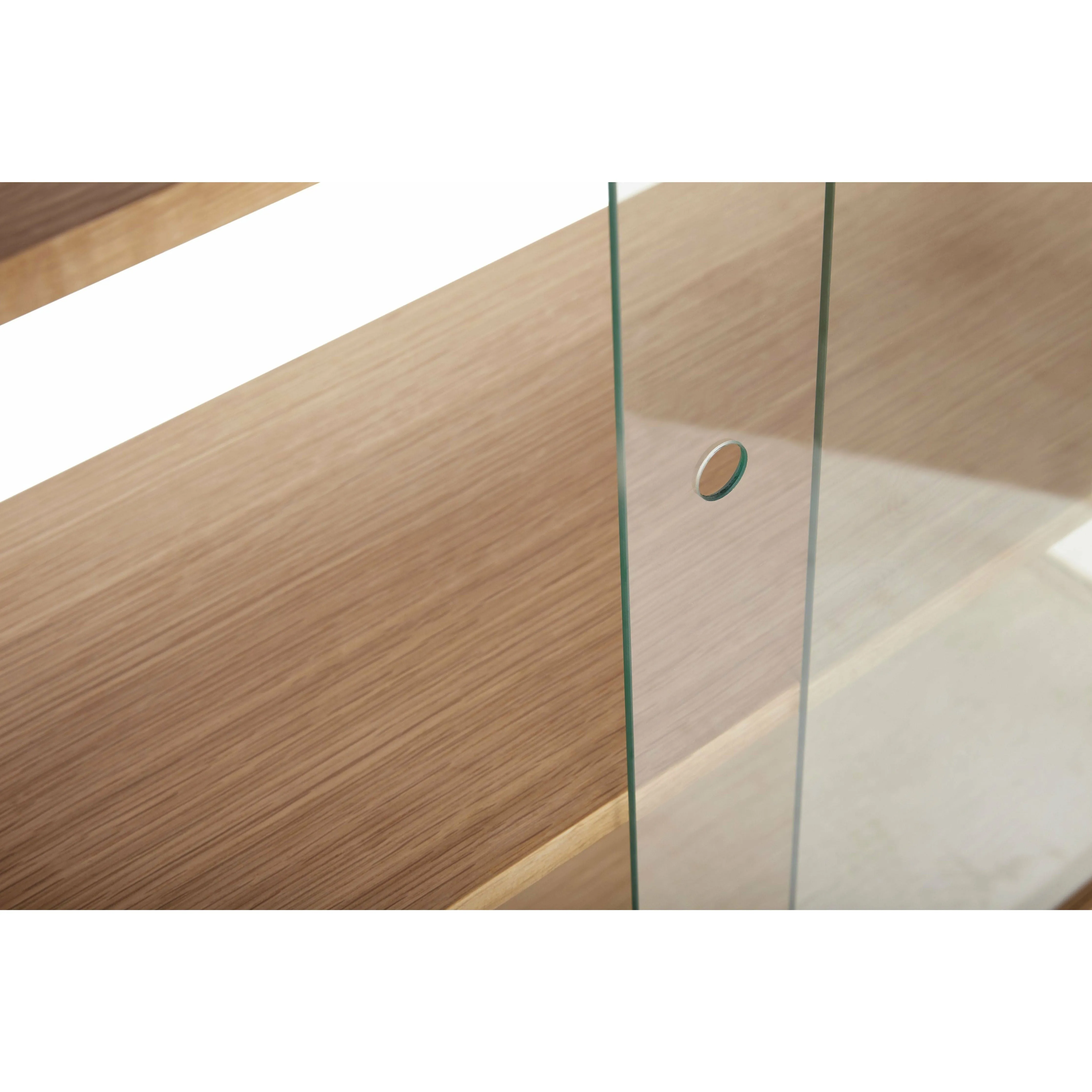 Hübsch Museum Showcase Natural Oak/Glass Fsc