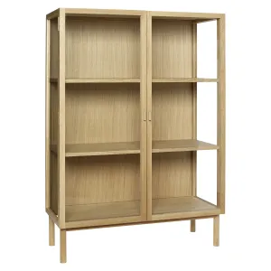 Hübsch Panorama Display Cabinet Natural, Small