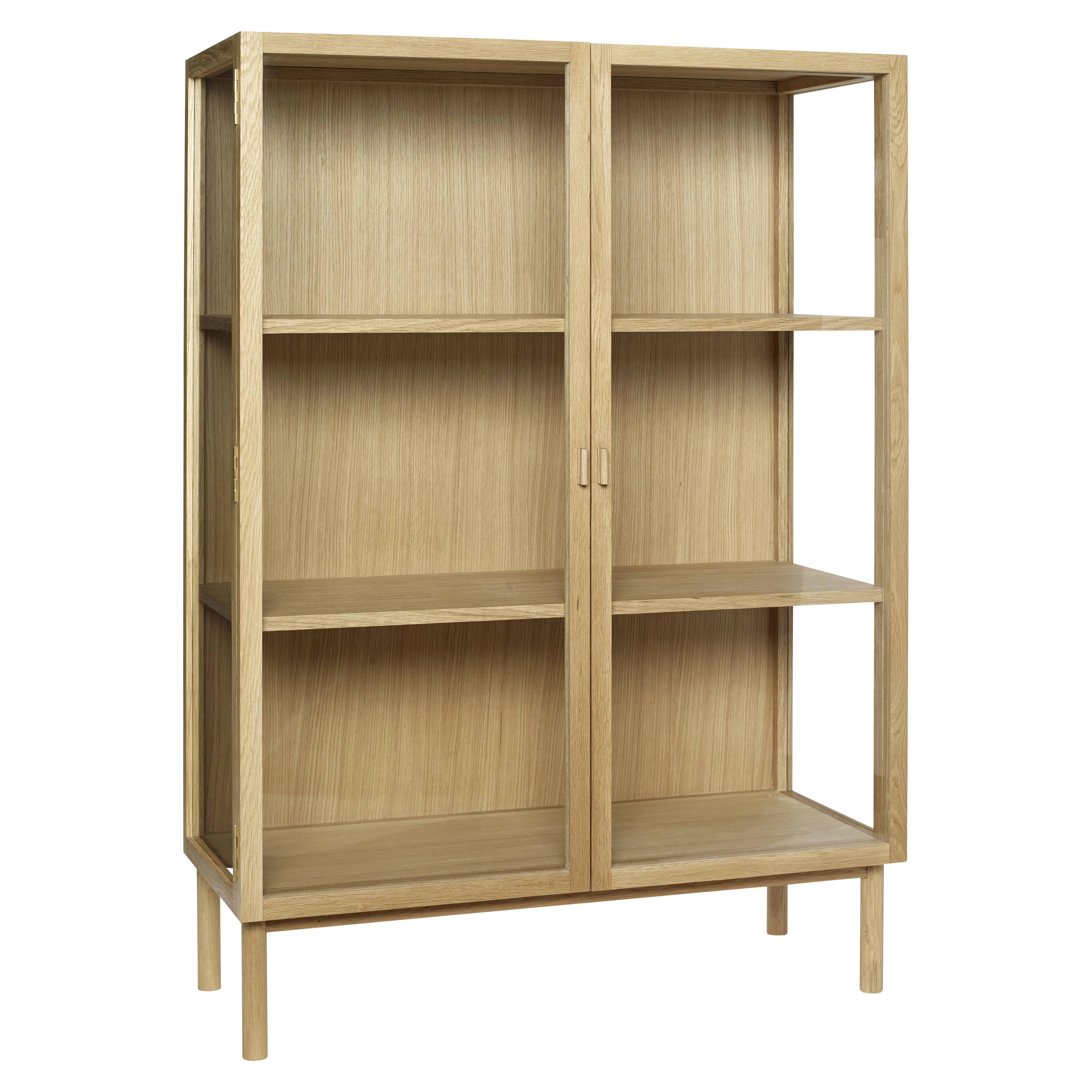 Hübsch Panorama Display Cabinet Natural, Small