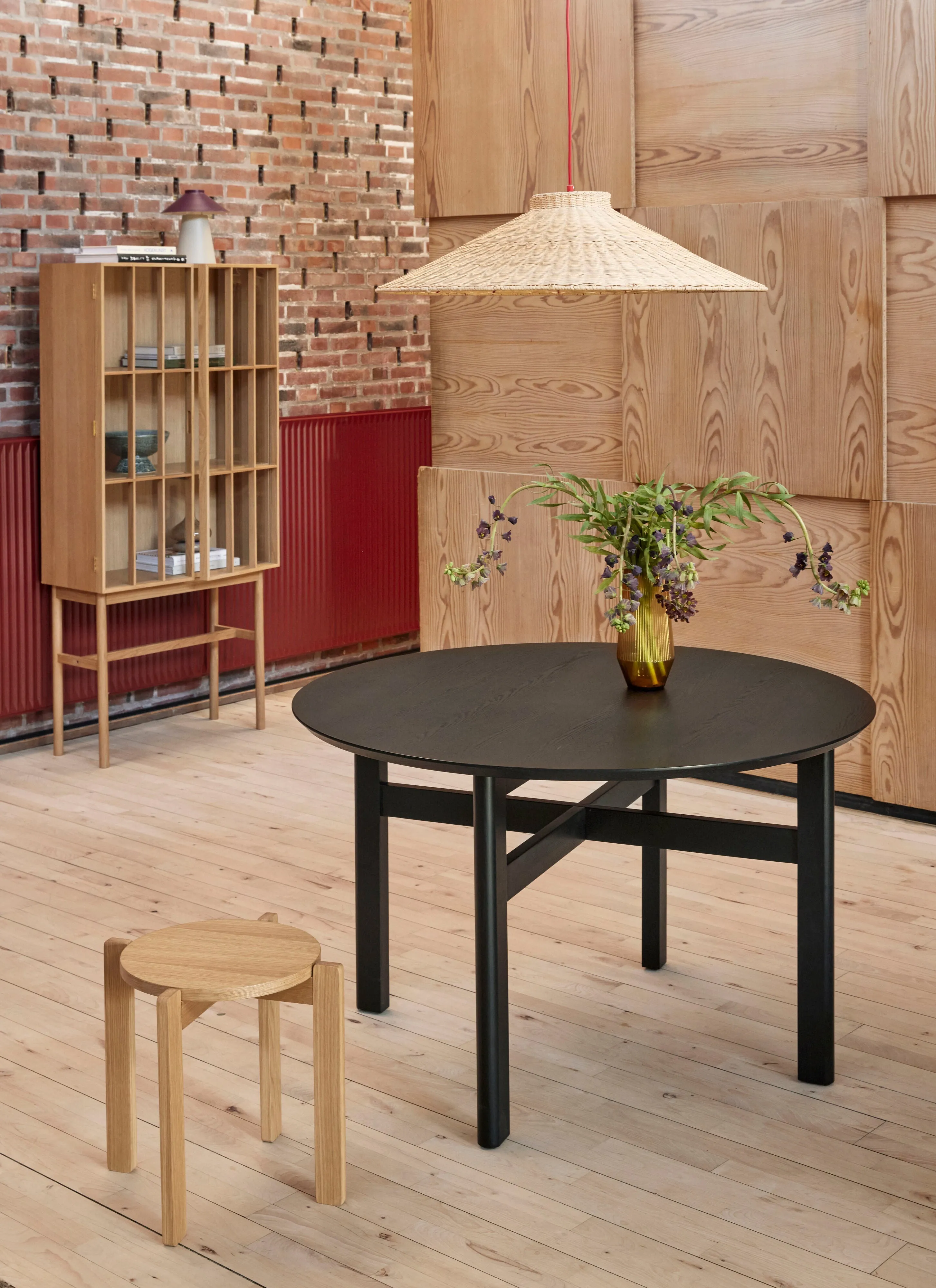 Hübsch Shoji Cabinet Tall Natural