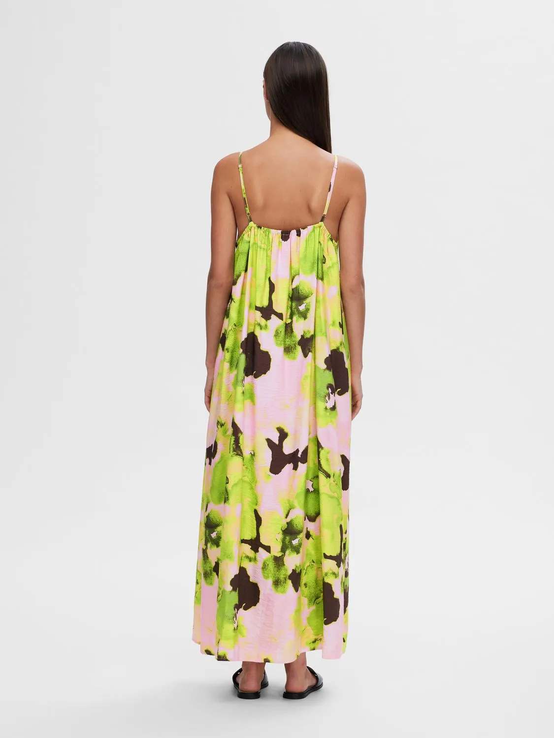 HELINDA STRAP MAXI DRESS - SELECTED FEMME