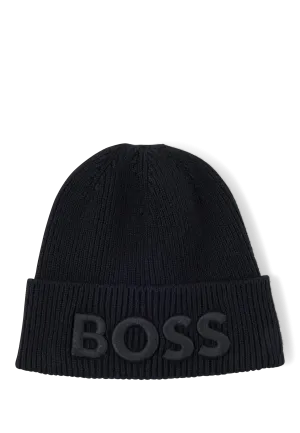 Hugo Boss Afox Beanie Black OSF