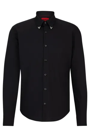Hugo Boss Ermo LS Slim Shirt Black