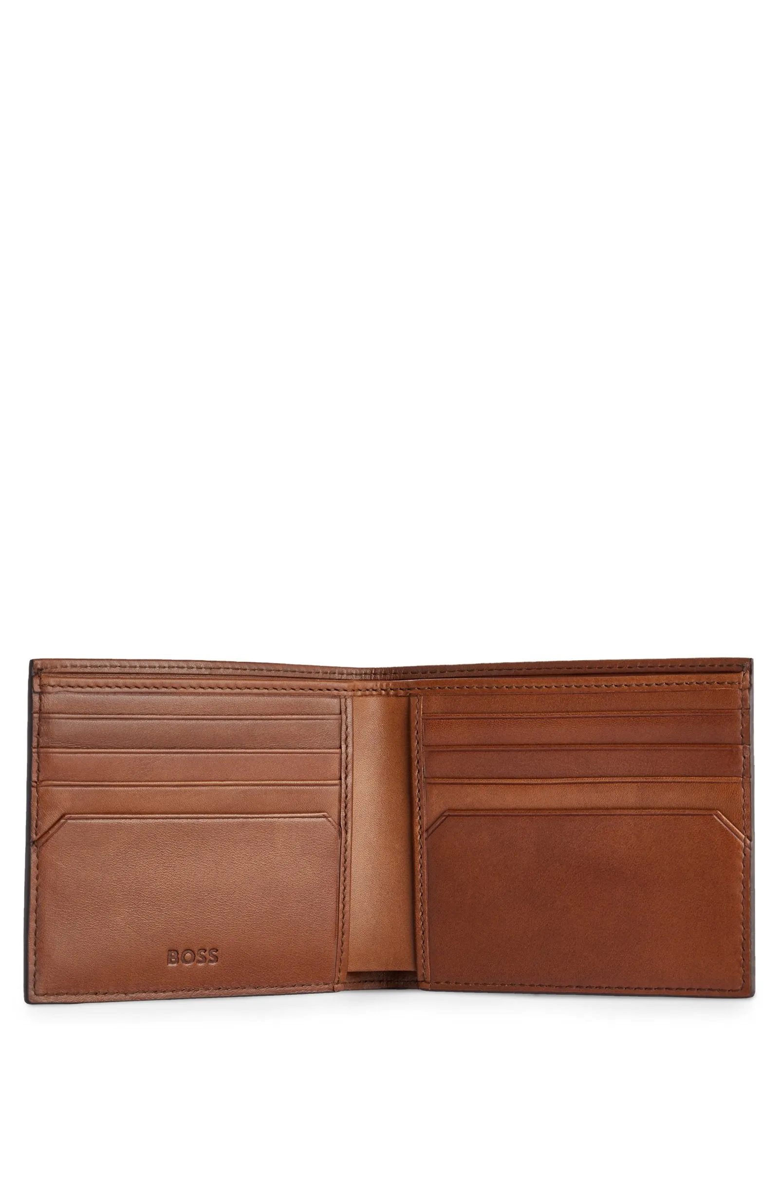 Hugo Boss Highway-B 8cc Wallet Med. Brown