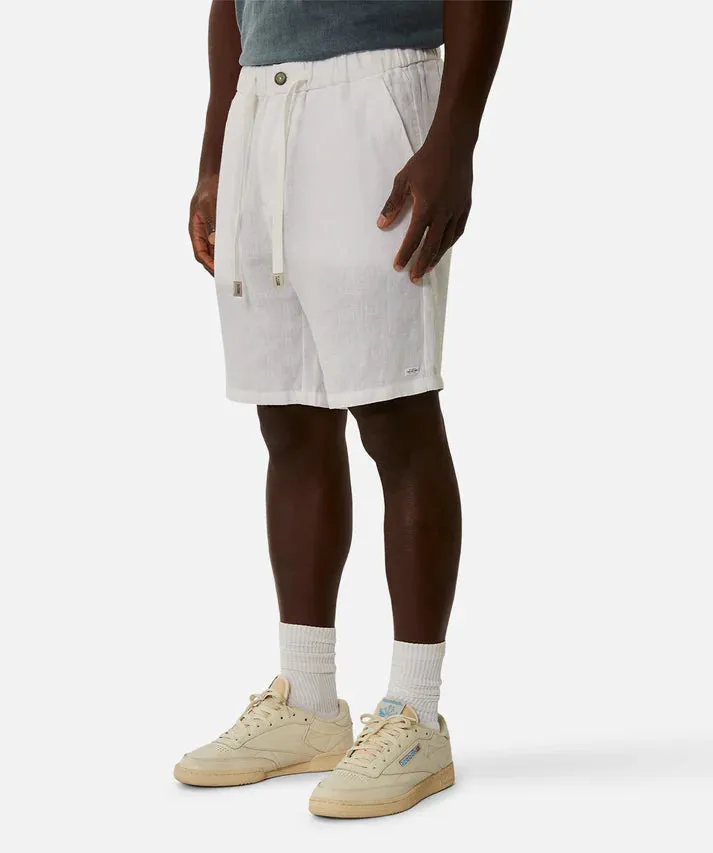 Industrie The Baller Linen Short White