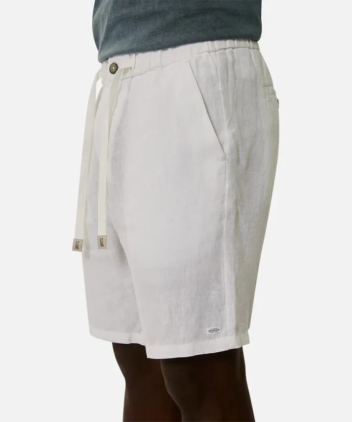 Industrie The Baller Linen Short White