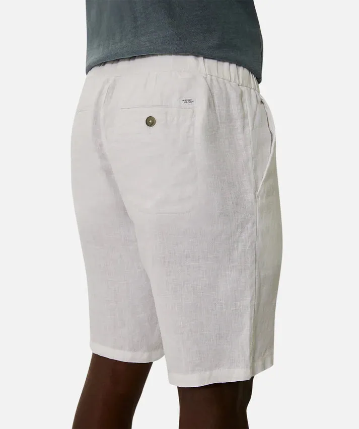 Industrie The Baller Linen Short White